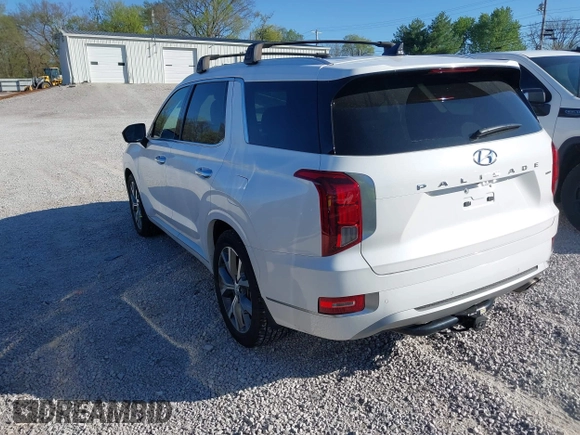 2021 Hyundai Palisade Limited z VIN KM8R5DHE2MU295886, wystawiony jako IAAI lot #42013594 z przebiegiem 27 883 mil mil oraz . Historia ofert i sprzedaży dostępna na DreamBid. Obrazek 3.