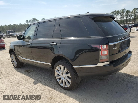 2016 Land Rover Range Rover Supercharged z VIN SALGS3EF9GA252673, wystawiony jako Copart lot #48570495 z przebiegiem 103 593 mil mil oraz Czysty tytuł • Clean title. Historia ofert i sprzedaży dostępna na DreamBid. Obrazek 2.