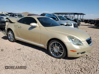 2006 Lexus SC 430 with VIN JTHFN48Y669007583, listed as a Copart auction lot 75931734 with 92,044 mi miles and Salvage Title. Bid and sale history available at carsss.com. Image 4.