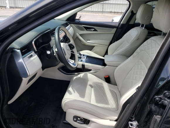 2023 Jaguar F-Pace S with VIN SADCJ2EX6PA705096, listed as a Copart auction lot 56425555 with 44,105 mi miles and Salvage title. Bid and sale history available at DreamBid. Image 7.