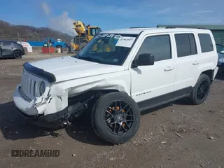 2017 Jeep Patriot 75th Anniversary with VIN 1C4NJRBB4HD138604, listed as a IAAI auction lot 41964927 with 96,035 mi miles and . Bid and sale history available at carsss.com. Image 2.