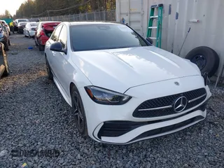 2023 Mercedes-Benz C 300 with VIN W1KAF4HB9PR142827, listed as a IAAI auction lot 41419476 with 21,041 mi miles and . Bid and sale history available at DreamBid. Image 1.