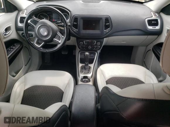 2020 Jeep Compass Latitude with VIN 3C4NJCBB4LT162062, listed as a Copart auction lot 60978885 with Not provided miles and Salvage title. Bid and sale history available at DreamBid. Image 8.