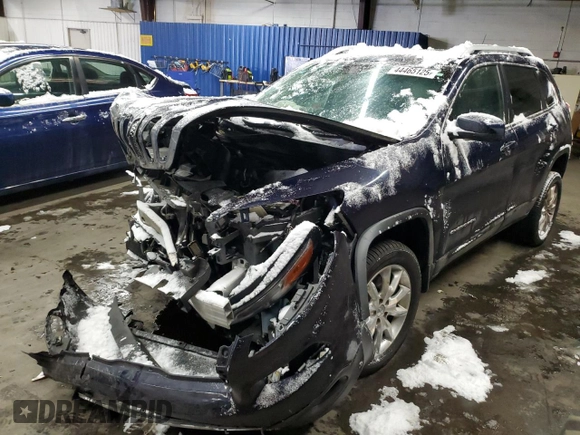 2014 Jeep Cherokee Limited with VIN 1C4PJMDB7EW202563, listed as a Copart auction lot 44465125 with 185,245 mi miles and Non repairable. Bid and sale history available at DreamBid. Image 1.