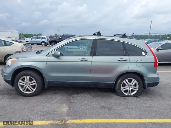 2010 Honda CR-V EX-L with VIN 5J6RE4H76AL054012, listed as a IAAI auction lot 42104441 with 180,089 mi miles. Bid and sale history available at carsss.com. Image 14.