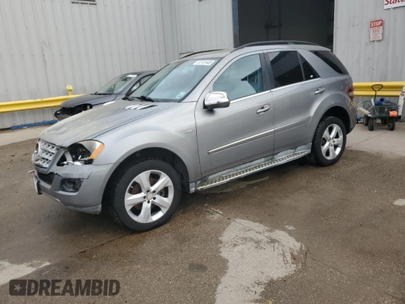 2010 Mercedes-Benz M 350 with VIN 4JGBB2FB2AA594847, listed as a Copart auction lot 50741445 with 108,307 mi miles and Salvage Title. Bid and sale history available at DreamBid. Image 1.
