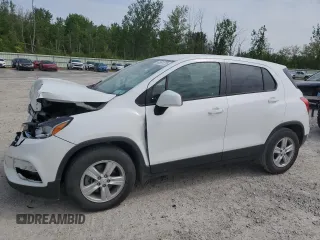 2020 Chevrolet Trax LS with VIN KL7CJKSB1LB087739, listed as a Copart auction lot 60591725 with 16,096 mi miles and Salvage title. Bid and sale history available at DreamBid. Image 1.