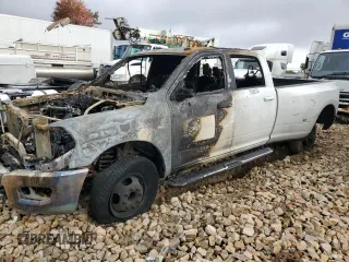 2021 Ram 3500 Big Horn with VIN 3C63RRHLXMG527901, listed as a Copart auction lot 75468134 with 0 mi miles and Salvage Title. Bid and sale history available at carsss.com. Image 1.