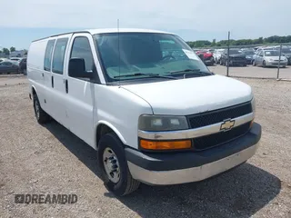 2013 Chevrolet Express Cargo with VIN 1GCZGUCG2D1181332, listed as a IAAI auction lot 42763577 with 290,756 mi miles and . Bid and sale history available at DreamBid. Image 1.