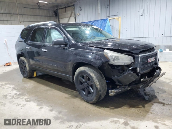 2016 GMC Acadia SLE with VIN 1GKKVNED2GJ126582, listed as a Copart auction lot 52283925 with Not provided miles and Salvage title. Bid and sale history available at DreamBid. Image 4.
