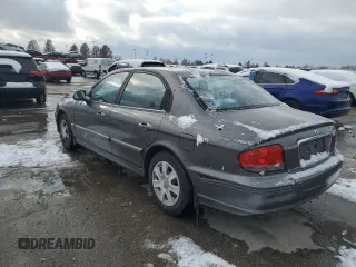 2002 Hyundai Sonata with VIN KMHWF25S52A703469, listed as a Copart auction lot 87401764 with 80,960 mi miles and Clean Title. Bid and sale history available at carsss.com. Image 2.