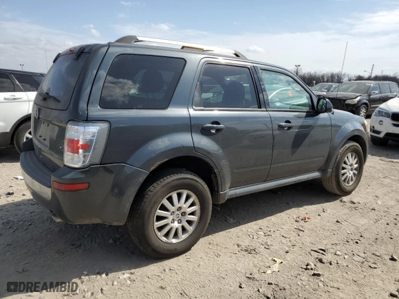 2010 Mercury Mariner Premier with VIN 4M2CN8H73AKJ26917, listed as a Copart auction lot 49075745 with 223,692 mi miles and Salvage Title. Bid and sale history available at carsss.com. Image 3.