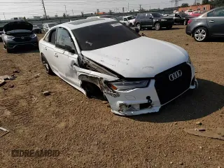 2017 Audi A6 Competition Prestige with VIN WAUF3AFC1HN024814, listed as a Copart auction lot 64968023 with 76,990 mi miles. Bid and sale history available at carsss.com. Image 10.