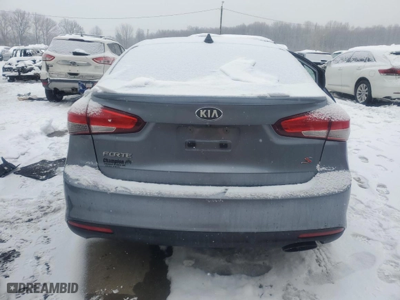 2018 Kia Forte S with VIN 3KPFL4A7XJE178947, listed as a Copart auction lot 87294994 with 0 mi miles and Clean Title. Bid and sale history available at carsss.com. Image 6.