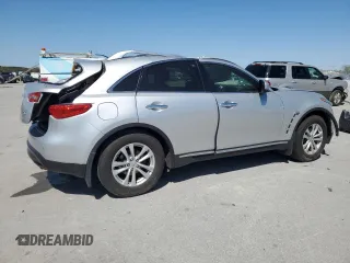 2011 Infiniti FX with VIN JN8AS1MW3BM734697, listed as a Copart auction lot 53041115 with 118,520 mi miles and Salvage title. Bid and sale history available at DreamBid. Image 3.