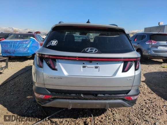 2023 Hyundai Tucson Limited with VIN 5NMJECAE0PH266341, listed as a Copart auction lot 47042475 with 15,248 mi miles and Salvage Title. Bid and sale history available at DreamBid. Image 6.