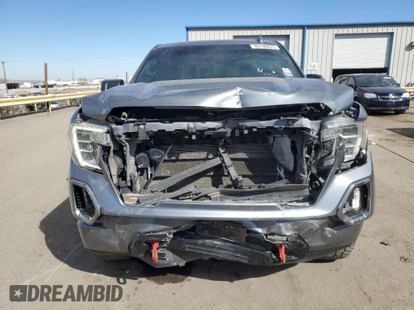 2021 GMC Sierra 1500 AT4 with VIN 3GTP9EED7MG427948, listed as a Copart auction lot 46108875 with 108,835 mi miles and Salvage Title. Bid and sale history available at carsss.com. Image 5.