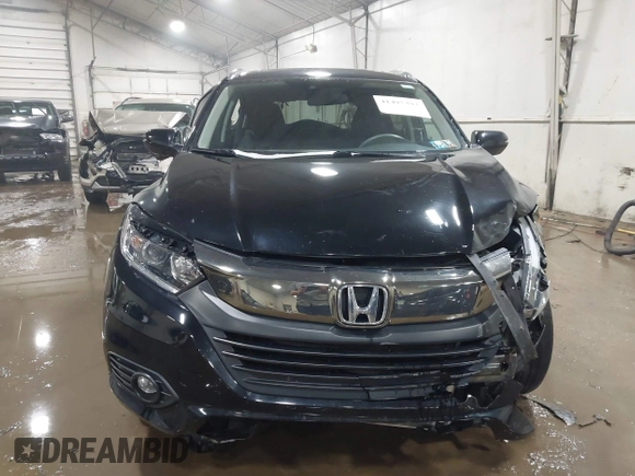 2022 Honda HR-V EX with VIN 3CZRU6H51NM734627, listed as a IAAI auction lot 41491393 with 35,090 mi miles. Bid and sale history available at carsss.com. Image 12.