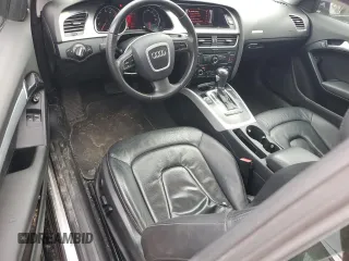 2012 Audi A5 2.0T Premium Plus with VIN WAULFAFR7CA001522, listed as a Copart auction lot 49474165 with 126,203 mi miles and Salvage Title. Bid and sale history available at carsss.com. Image 8.