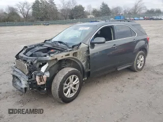 2017 Chevrolet Equinox LT with VIN 2GNALCEK5H1584331, listed as a Copart auction lot 85358514 with 110,230 mi miles and Salvage Title. Bid and sale history available at carsss.com. Image 1.