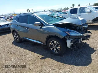 2020 Nissan Murano SV with VIN 5N1AZ2BS2LN105890, listed as a IAAI auction lot 42006036 with 157,369 mi miles and . Bid and sale history available at DreamBid. Image 1.