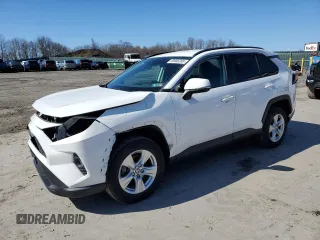 2021 Toyota RAV4 XLE with VIN 2T3P1RFV6MC190893, listed as a Copart auction lot 49946395 with 72,693 mi miles and Salvage Title. Bid and sale history available at carsss.com. Image 1.