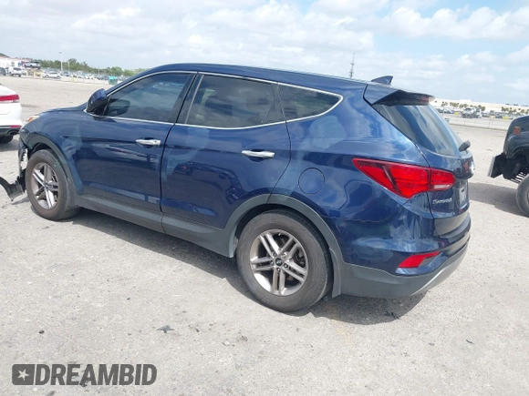 2017 Hyundai Santa Fe Sport 2.4L with VIN 5XYZT3LB9HG494751, listed as a IAAI auction lot 41914656 with 112,101 mi miles. Bid and sale history available at carsss.com. Image 3.