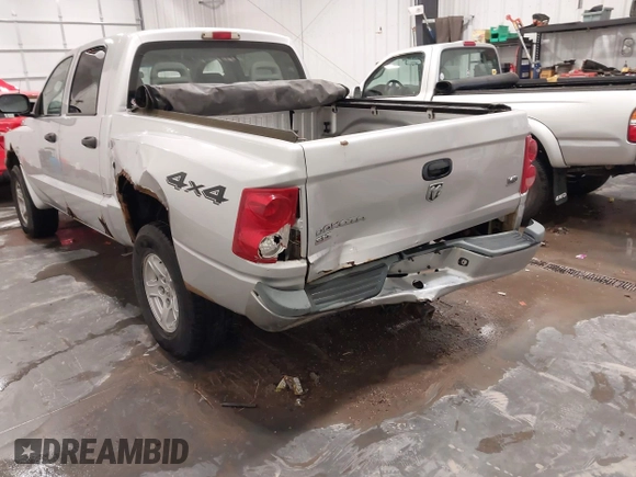 2005 Dodge Dakota SLT with VIN 1D7HW48N85S271477, listed as a IAAI auction lot 42096429 with 170,055 mi miles and . Bid and sale history available at DreamBid. Image 6.