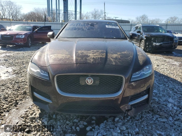 2016 Jaguar XF with VIN SAJBL4BVXGCY00346, listed as a Copart auction lot 48120795 with 214,762 mi miles and Salvage Title. Bid and sale history available at DreamBid. Image 5.