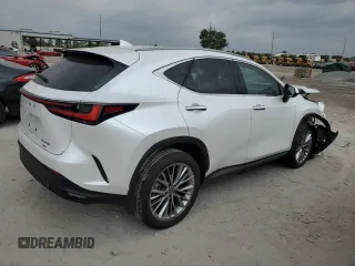 2022 Lexus NX with VIN JTJGKCEZ4N5004450, listed as a Copart auction lot 50530374 with 9,458 mi miles. Bid and sale history available at carsss.com. Image 3.
