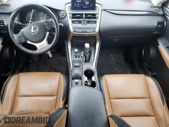 2015 Lexus NX 200t z VIN JTJYARBZ6F2010204, wystawiony jako Copart lot #57238575 z przebiegiem 93 431 mil mil oraz Czysty tytuł • Clean title. Historia ofert i sprzedaży dostępna na DreamBid. Obrazek 8.