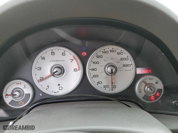 2002 Acura RSX Manual with VIN JH4DC538X2C805852, listed as a Copart auction lot 48005065 with 353,884 mi miles and Salvage Title. Bid and sale history available at carsss.com. Image 9.