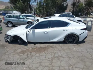 2023 Lexus IS 350 F Sport with VIN JTHGZ1B20P5059313, listed as a IAAI auction lot 42347689 with 32,949 mi miles and . Bid and sale history available at DreamBid. Image 14.