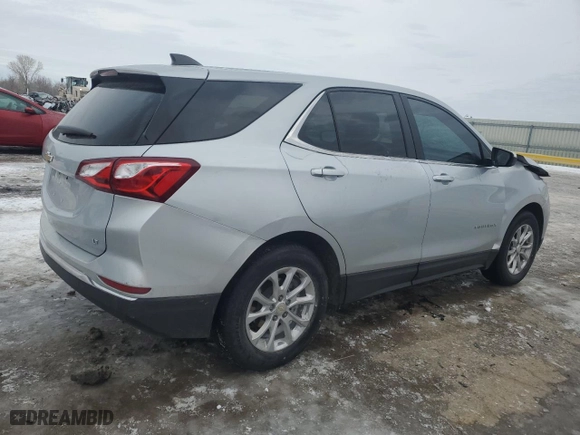 2021 Chevrolet Equinox LT with VIN 3GNAXKEV7ML304586, listed as a Copart auction lot 87655725 with 62,847 mi miles and Salvage Title. Bid and sale history available at carsss.com. Image 3.