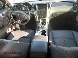 2017 Infiniti Q50 Premium with VIN JN1EV7AP7HM732712, listed as a Copart auction lot 44122965 with 85,549 mi miles and Salvage title. Bid and sale history available at DreamBid. Image 8.