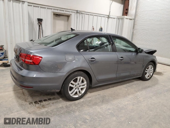 2015 Volkswagen Jetta S with VIN 3VW2K7AJ4FM350947, listed as a Copart auction lot 61672765 with 158,263 mi miles and Non repairable. Bid and sale history available at DreamBid. Image 3.