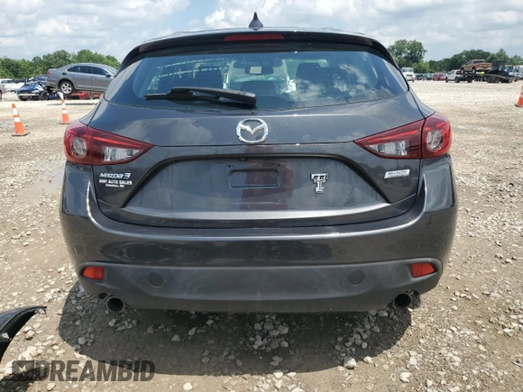 2016 Mazda 3 i Touring with VIN 3MZBM1M77GM313903, listed as a Copart auction lot 60373205 with 83,980 mi miles and Salvage title. Bid and sale history available at DreamBid. Image 6.