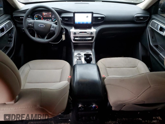 2021 Ford Explorer with VIN 1FMSK8BH5MGA57470, listed as a Copart auction lot 43072275 with 24,770 mi miles and Salvage title. Bid and sale history available at DreamBid. Image 8.