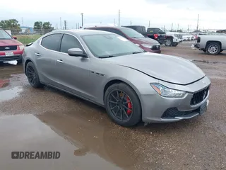 2017 Maserati Ghibli with VIN ZAM57RSS9H1217049, listed as a IAAI auction lot 41892752 with 70,265 mi miles and . Bid and sale history available at DreamBid. Image 1.