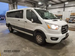 2020 Ford Transit Passenger XL with VIN 1FBAX2Y80LKA09896, listed as a Copart auction lot 41424575 with 57,862 mi miles and Clean Title. Bid and sale history available at DreamBid. Image 4.