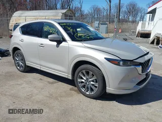 2025 Mazda CX-5 S Premium Plus with VIN JM3KFBEM9S0579269, listed as a IAAI auction lot 41844072 with 991 mi miles and . Bid and sale history available at carsss.com. Image 1.