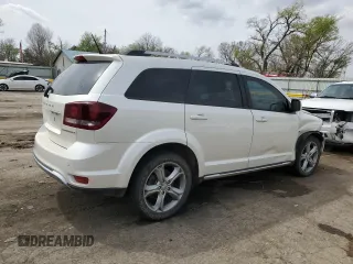 2017 Dodge Journey Crossroad Plus with VIN 3C4PDCGG9HT674069, listed as a Copart auction lot 51274105 with 106,250 mi miles and Salvage title. Bid and sale history available at DreamBid. Image 3.