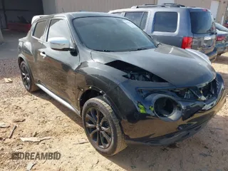 2017 Nissan Juke SL with VIN JN8AF5MVXHT752132, listed as a IAAI auction lot 41794744 with 160,177 mi miles. Bid and sale history available at carsss.com. Image 1.