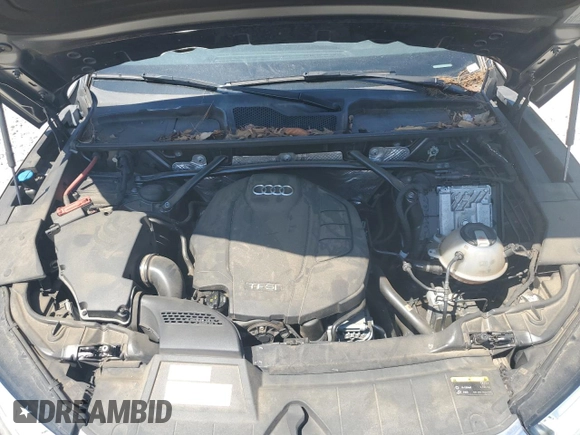 2018 Audi Q5 Premium Plus with VIN WA1BNAFY8J2072447, listed as a Copart auction lot 64939895 with 44,035 mi miles and Salvage title. Bid and sale history available at DreamBid. Image 12.