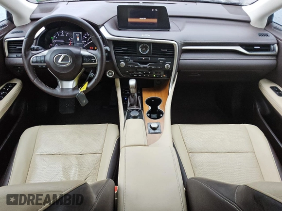 2016 Lexus RX 350 with VIN 2T2BZMCAXGC041600, listed as a Copart auction lot 53717925 with 107,746 mi miles and Clean title. Bid and sale history available at DreamBid. Image 8.
