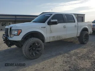 2011 Ford F-150 XL with VIN 1FTFW1EF8BFD20050, listed as a Copart auction lot 56917365 with 163,078 mi miles and Salvage title. Bid and sale history available at DreamBid. Image 1.
