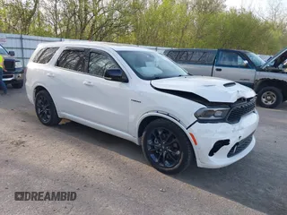 2022 Dodge Durango R/T z VIN 1C4SDJCT8NC221294, wystawiony jako IAAI lot #42133520 z przebiegiem 51 536 mil mil oraz . Historia ofert i sprzedaży dostępna na DreamBid. Obrazek 1.