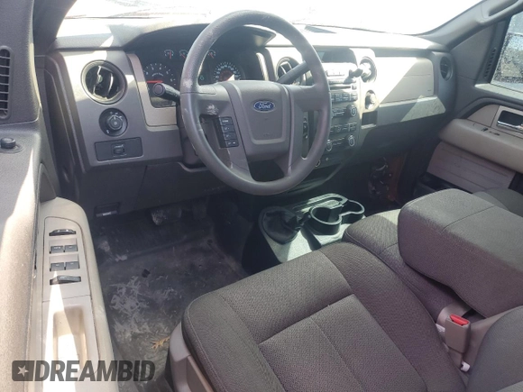 2010 Ford F-150 XL with VIN 1FTEX1EW2AFD63077, listed as a Copart auction lot 52281895 with 160,087 mi miles and Salvage Title. Bid and sale history available at carsss.com. Image 8.