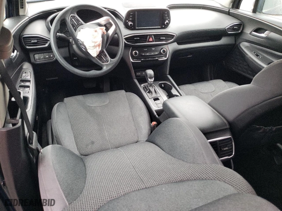 2019 Hyundai Santa Fe SE with VIN 5NMS23AD2KH084640, listed as a Copart auction lot 48397235 with 81,215 mi miles and Salvage Title. Bid and sale history available at carsss.com. Image 8.