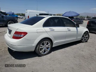 2008 Mercedes-Benz C 300 Sport with VIN WDDGF54X08F080142, listed as a Copart auction lot 62590415 with 55,448 mi miles and Salvage title. Bid and sale history available at DreamBid. Image 3.